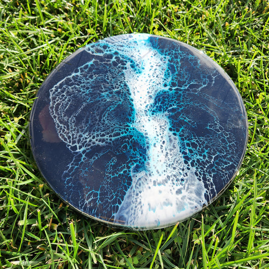 Original Wall Art Ocean Waves (20cm)