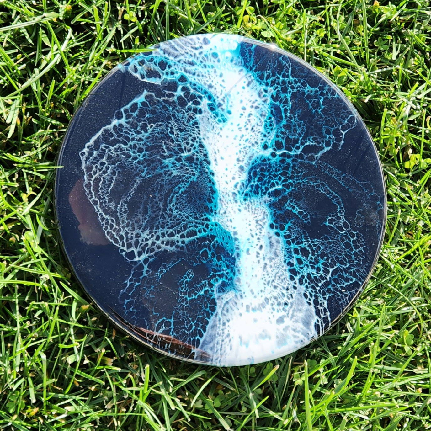 Original Wall Art Ocean Waves (20cm)